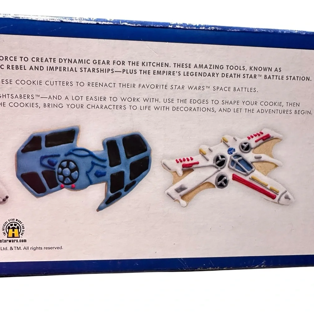 Williams-Sonoma Star Wars Cookie Cutters Set of 4 Like New‎